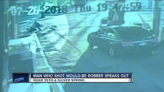 Concealed carry permit holder shot would-be robber at Milwaukee gas station