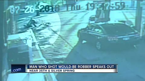 Concealed carry permit holder shot would-be robber at Milwaukee gas station