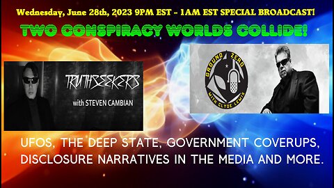 UFO's, The deep state, cover ups, disclosure narratives. GROUND ZERO/TRUTHSEEKERS SIMULCAST!