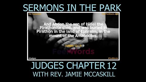 Rev. Jamie McCaskill Sermons in The Park 123