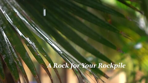A Rock for Your Rockpile #MindofChrist - Isang Bato para sa Iyong Rockpile