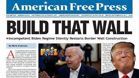 The Biden Cringe Regime Silently Restarts Border Wall Construction
