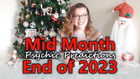 Mid Month ⛄ End of Year Energies Check-In!!! December 2023🎄🎁Psychic Predictions For Your Zodiac Sign