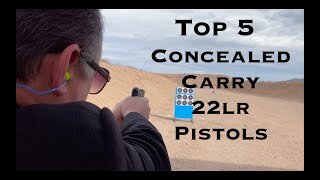 Top 5 Best Concealed Carry 22lr Pistols