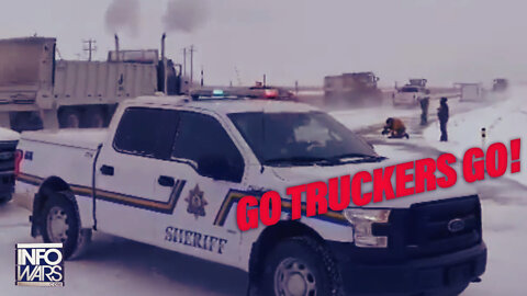 HIGHLIGHTS - Canadian Gestapo No Match For Freedom Truckers!