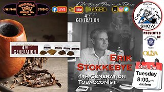 Erik Stokkebye, 4th Generation Tobacconist joins the crew as we delve into pipes and pipe tobacco.