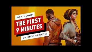 Deathloop - The First 9 Minutes on Xbox Series X (Quality Mode)