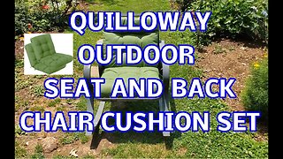 Qilloway Outdoor Chair Cushion Set - Measure first