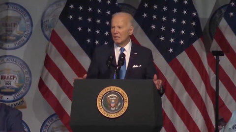 Biden Reveals He Has No Idea When He Was VP & What He Called J6 People At NAACP Dinner Is Hilarious