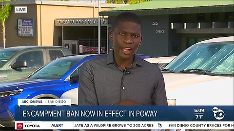ABC 10News Anchor Wale Aliyu takes a look at Poway homeless ordinance