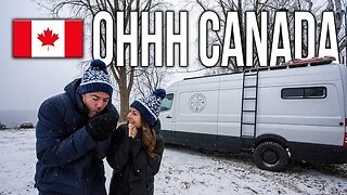 TAKING THE VAN TO CANADA...IN THE WINTER