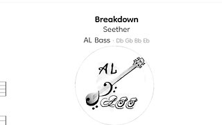 Seether - Breakdown (Bass TAB)