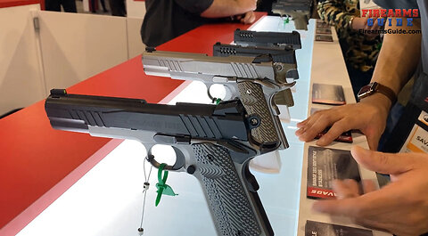 New 2024 Savage Arms 1911 Pistols in 9mm - SHOT Show 2024