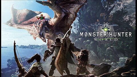 a hunting we will go. 🦖 monster hunter world