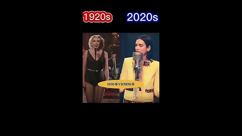 DUA LIPA - Levitating _ 1920s vs 2020s _ Trending Music