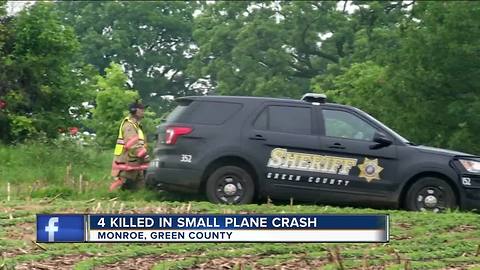 4 killed when plane leaving from Kenosha crashes