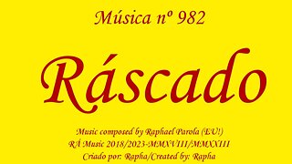 Música nº 982-Ráscado