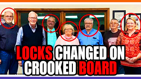Locks Changed On Crooked Town Board Members