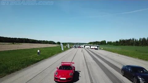 🏁 669 HP Techart Porsche Panamera Turbo T1-Powerkit vs 500 HP Porsche 911 GT3 RS 991 Mk I 🏁