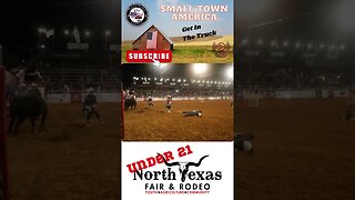 Under 21 Youth Rodeo Small Town America North Texas Fair and Rodeo #youtubeshorts #youthrodeo