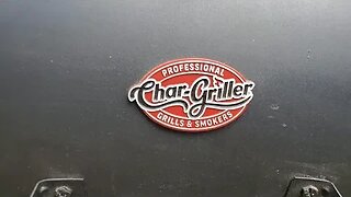 Short Clip Me BBQING on the Char-griller.