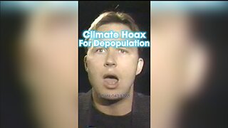 Alex Jones: Climate Change Means The Globalists Want To Depopulate The Prison Planet - 1990s