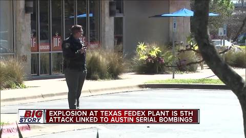 Update Story Settings Headline*: 98/100 Report: Package that exploded at Texas FedEx center was sent from Austin to another home in Austin