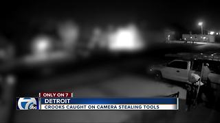 Detroit man frustrated after equipment stolen from truck several times within 40 days