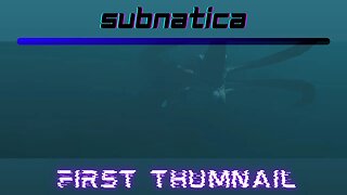 "Creepy creature by an alien base!!!!(Mic Broke Too)" Subnautica part 3