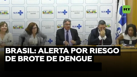 Brasil delcara el estado de emergencia por el riesgo de brote de dengue