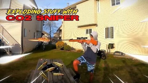 Exploding Stuff With A BOLT ACTION SNIPER!