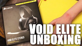 Unboxing Corsair Void Elite Headset with Mic