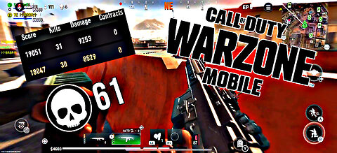 61 BOMB ON WARZONE MOBILE DUO QUADS FULL GAMEPLAY!