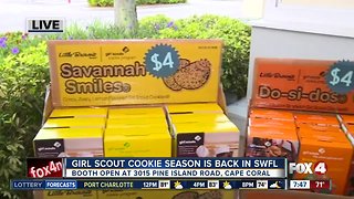 Girl Scout Cookies are back in SWFL