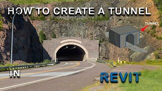 how to create a tunnel in Revit