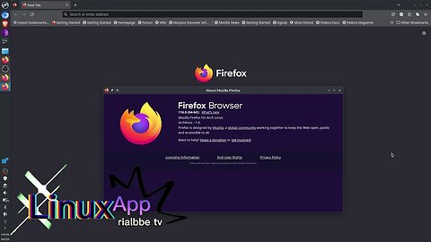 Linux App - Firefox web browser