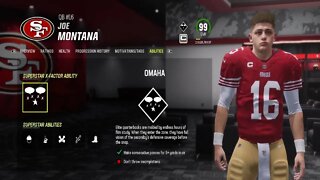 How To Create Joe Montana Franchise Roster Madden 23