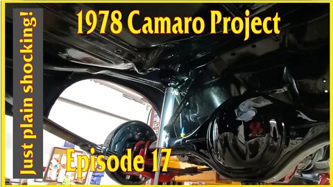 78 Camaro project part17: There is always something unexpected!