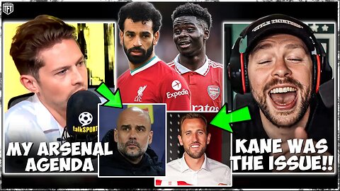 CRAZY ARSENAL HATE RETURNS😂 SHOCKING Pep Guardiola Take😨 talkSPORT ATTACK Harry Kane🚨Glazers =🐀