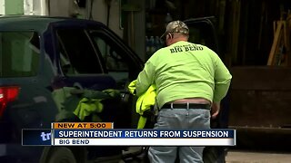 Big Bend Public Works Superintendent back to work after suspension for sexual harassment claims