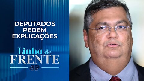 Flávio Dino é questionado sobre presença em comunidade carioca sem escolta | LINHA DE FRENTE