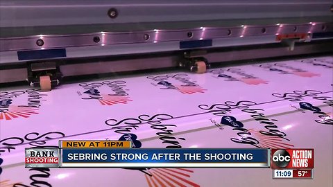 Printing company making ‘Sebring strong’ decals to raise money for SunTrust bank shooting victims