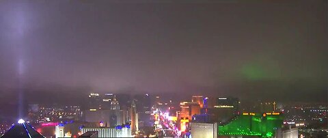 Timelapse of the Las Vegas Strip Tuesday night