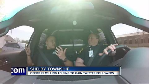 Shelby Township Police will perform Carpool Karaoke if they reach 5K Twitter followers