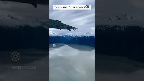 1st Seaplane Ride, #alaskaadventure #shortvideos #travel #juneau #nature