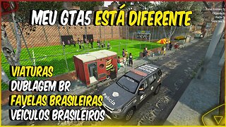 INSTALEI MAIS DE 50 MODS BRASILEIROS NO MEU GTA 5 E VEJA SÓ COMO FICOU NEM PARECE O GTA5