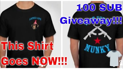 Give Away Drawing!!! The shirt is GONE!!!