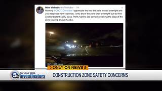 Video captures safety issues near downtown Cleveland highway worksite