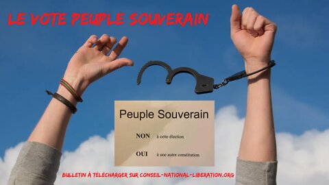 Le vote Peuple souverain !