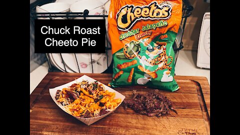 🚨Smoked Chuck Roast Cheeto Pie🚨